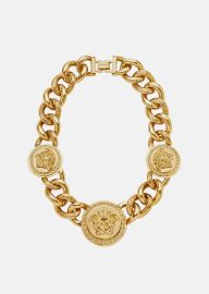 Versace Womens Medusa Chain Necklace in Gold Versace US at Versace